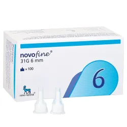 Novofine Pennaalden 8 mm x 0,30 mm  100 St